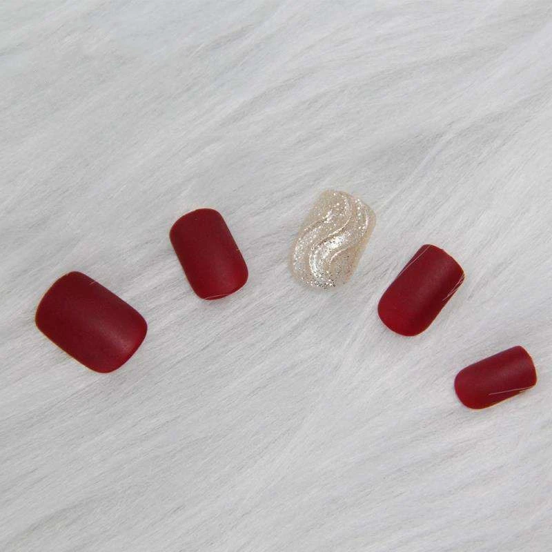 Square Shaped Medium Press On Nails Square Shaped Medium Press On Nails